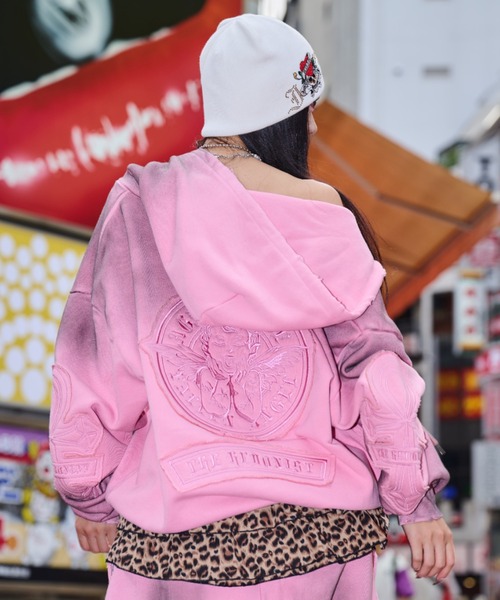 新品タグ付き♪HERMES 23SS 鐙の幻想 ナイロンパーカー ピンク 36 994841cb20ffdf4165f361d5b3777e