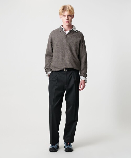 ニュアンス カール 2B ポロニット（ニット/セーター