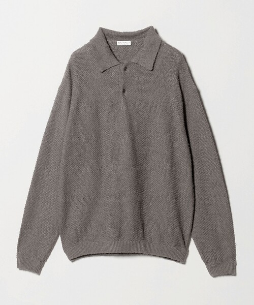 BEAUTY&YOUTH UNITED ARROWS(ビューティーアンドユースユナイテッドアローズ)の「ニュアンス カール 2B ポロニット(ニット/セーター・メンズ・オレンジ/オリーブ/ブラック・S/M/XL/L)」の18枚目の写真