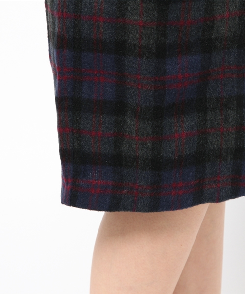 Chico(チコ)の「【who's who Chico】チェックタイトスカート(スカート・レディース・グレー/ネイビー/ベージュ・FREE)」の10枚目の写真