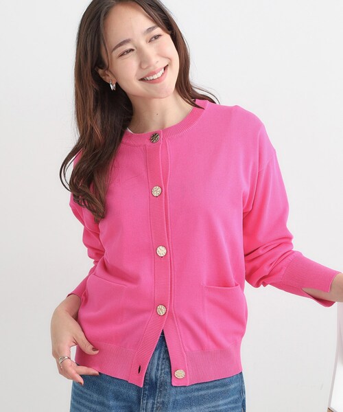 セール】【洗える/S-LL】大人フェミニン さらっとタッチのニット