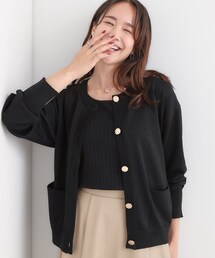 DRESKIP | 【洗える/S-LL】大人フェミニン さらっとタッチのニットカーディガン(カーディガン/ボレロ)