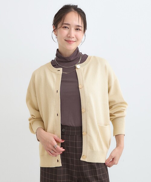 セール】【洗える/S-LL】大人フェミニン さらっとタッチのニット