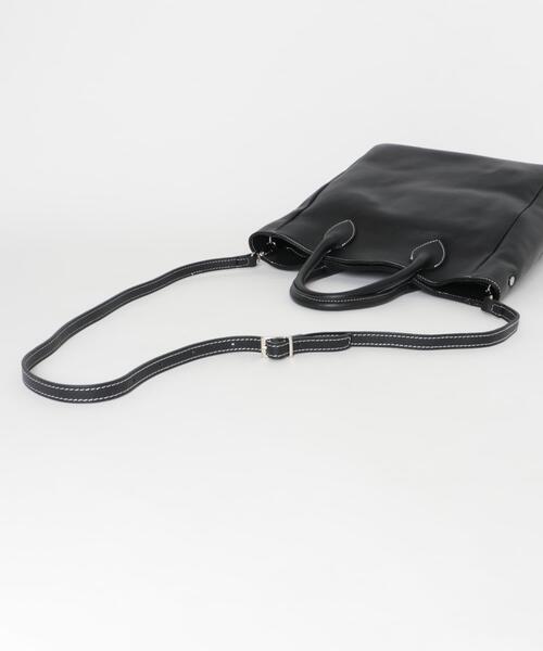 MARCO BIANCHINI（マルコビアンチーニ）の「『別注』MARCO BIANCHINI×DOORS　2WAYトートバッグ（トートバッグ・レディース・ブラック/グレー・FREE）」の6枚目の写真