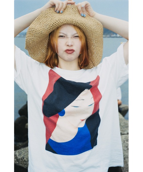 OKAMUNE ARCHIVES】ICHIRO TSURUTA 002（Tシャツ/カットソー