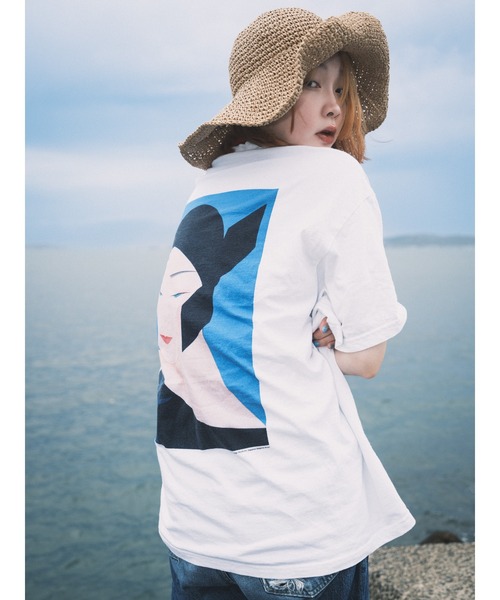OKAMUNE ARCHIVES】ICHIRO TSURUTA 002（Tシャツ/カットソー
