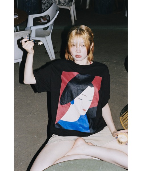 OKAMUNE ARCHIVES】ICHIRO TSURUTA 002（Tシャツ/カットソー