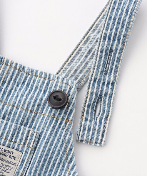 BREEZE(ブリーズ)の「ベビーサロペット(その他ベビーウェア・キッズ・キナリ/ネイビー/その他10・70/80)」の9枚目の写真