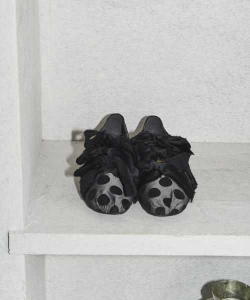 追加》GRISEサテンリボンバレリーナ（その他シューズ）｜GRISE