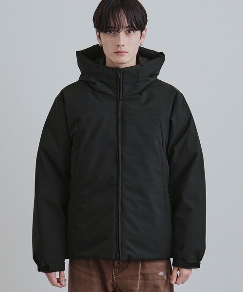 tk.TAKEO KIKUCHI（ティーケータケオキクチ）の「【撥水】フーデットインシュレーションブルゾン（ブルゾン・メンズ・ダークグレー/ブラック・01/02/03）」の14枚目の写真
