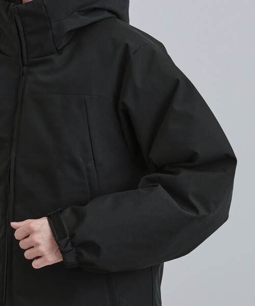 tk.TAKEO KIKUCHI（ティーケータケオキクチ）の「【撥水】フーデットインシュレーションブルゾン（ブルゾン・メンズ・ダークグレー/ブラック・01/02/03）」の19枚目の写真