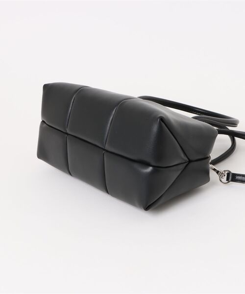 ADD CULUMN（アドカラム）の「【ADD CULUMN/アドカラム】2WAY ショルダーバッグ ハンドバッグ PUFF CLASP BOSTON S（ハンドバッグ・レディース・ブラック/ブラウン・FREE）」の6枚目の写真