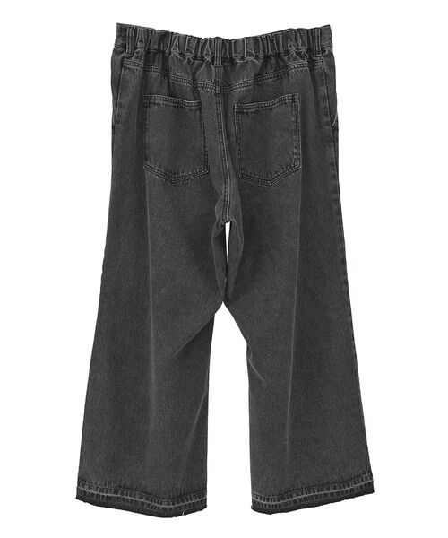 Green Parks(グリーンパークス)の「タックワイドデニムパンツ(デニムパンツ・レディース・インディゴブルー/ブラック・FREE)」の18枚目の写真
