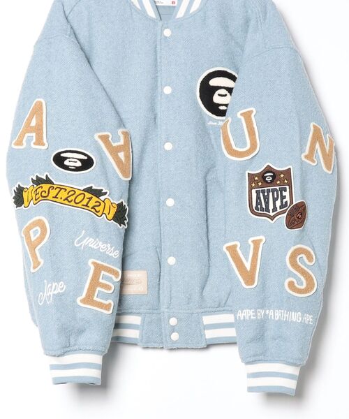 AAPE VARSITY JACKET（スタジャン）｜AAPE BY A BATHING APE