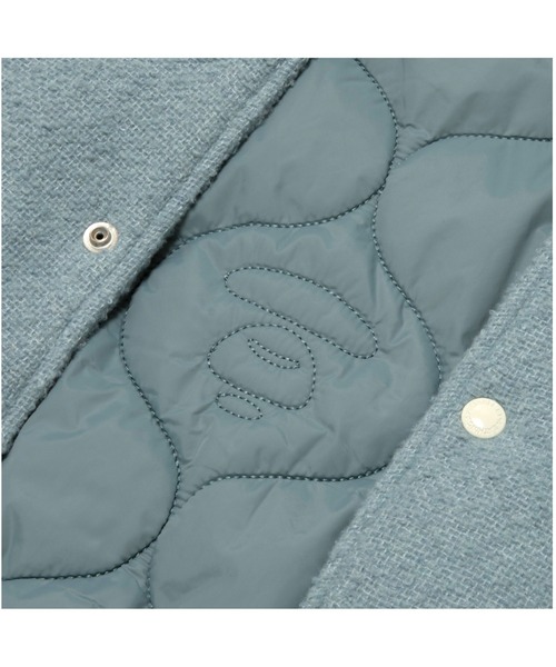 AAPE BY A BATHING APE（エーエイプバイアベイシングエイプ）の「AAPE VARSITY JACKET（スタジャン・メンズ・グレー系その他・LARGE/MEDIUM/SMALL/X-LARGE）」の5枚目の写真