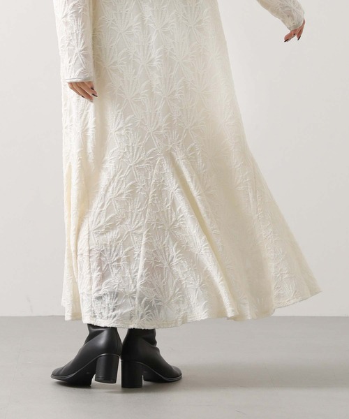 Gready Brilliant(グレディブリリアン)の「シアーレースフレアワンピ(ワンピース・レディース・アイボリー/ブラック・FREE)」の17枚目の写真