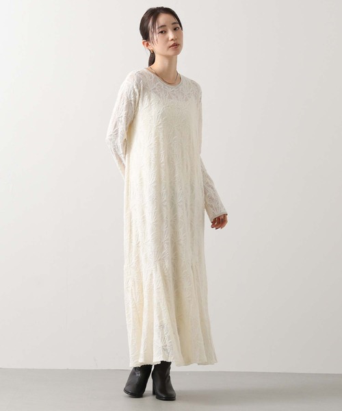 シアーレースフレアワンピ（ワンピース）｜Gready Brilliant（グレディ