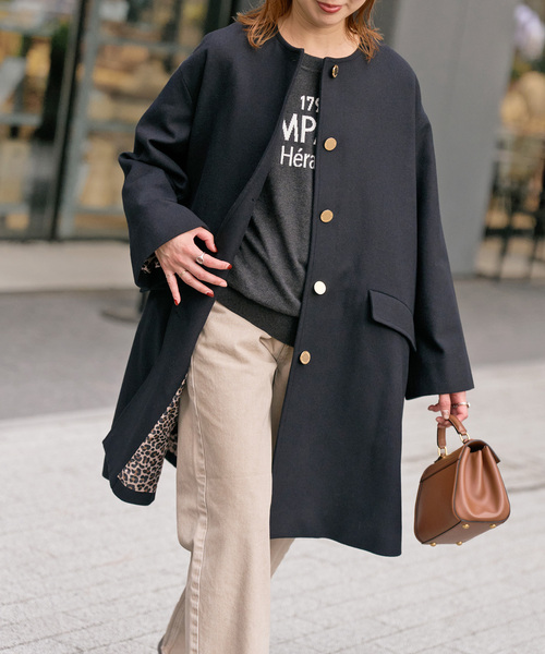 セール】TRADITIONAL WEATHERWEAR / 別注LINTON N/C*（ノーカラー