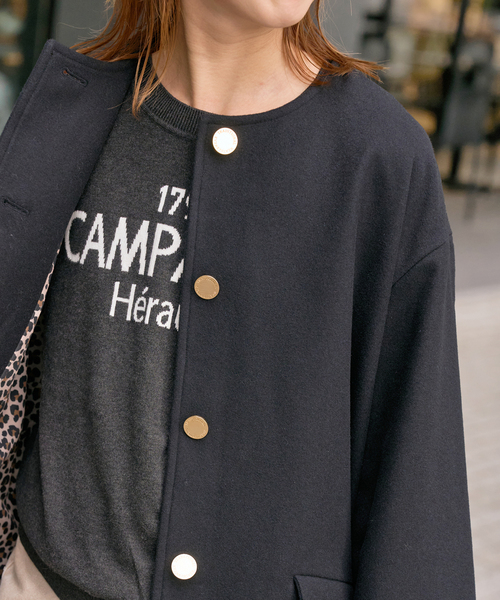 TRADITIONAL WEATHERWEAR / 別注LINTON N/C*（ノーカラーコート