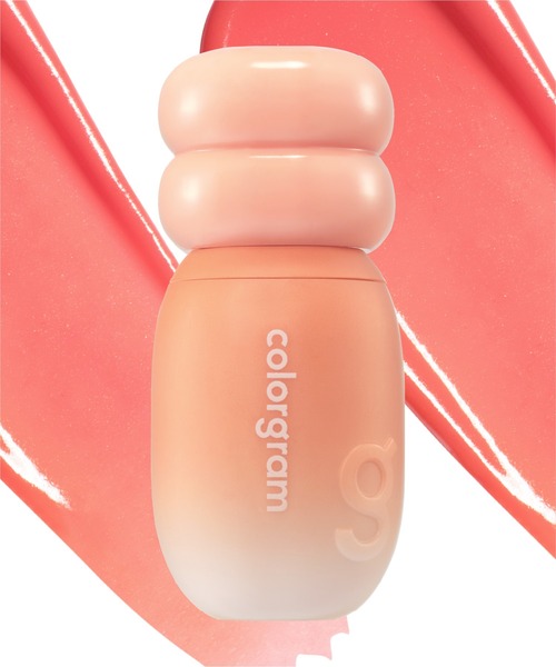 colorgram（カラーグラム）の「ジューシージャムブラーティント（口紅/リップティント/グロス・レディース・01 マンゴータンジェリン/02 ジューシーグレープフルーツ/06 アイシーラズベリー/04 サニートマト/07 レディッシュライチ/08 グレーピーチェリー/09 めろもも/03 ピンクピーチ/05 ホワイトストロベリー・FREE）」の2枚目の写真