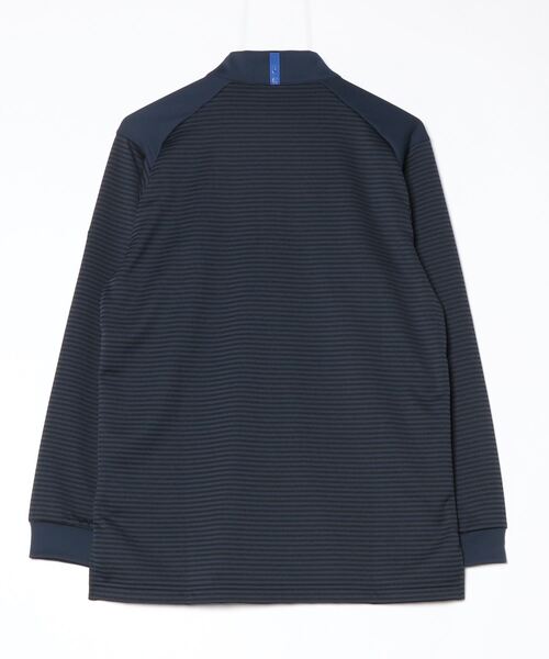 le coq sportif GOLF(ルコックスポルティフゴルフ)の「【le coq sportif GOLF】保温ヒートナビハーフジップモックネック長袖シャツ ゴルフウェア(Tシャツ/カットソー・メンズ・ホワイト/ブルー/ネイビー・M/L/XL/3L)」の9枚目の写真