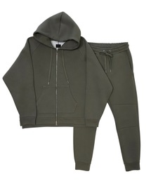 MMMM（エムエムエムエム）の「MMMM/ フレンチテリーボンディング/セットアップ/ZIPパーカー/ジョガーパンツ（セットアップ）」