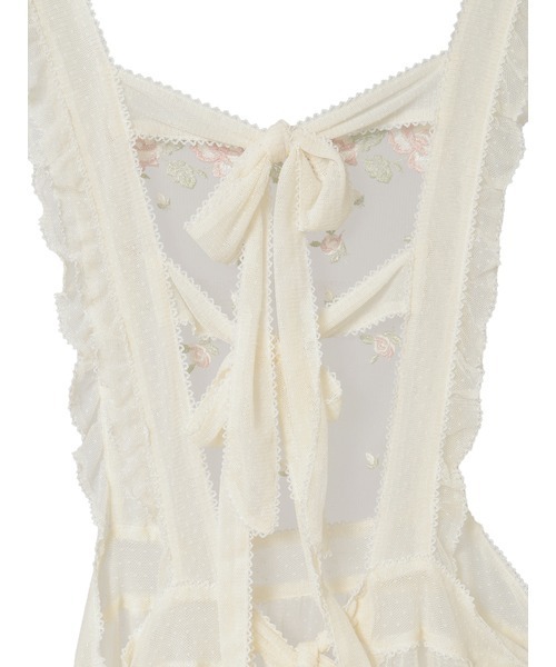 ローズレース使いタブリエ（その他トップス）｜PINK HOUSE（ピンク