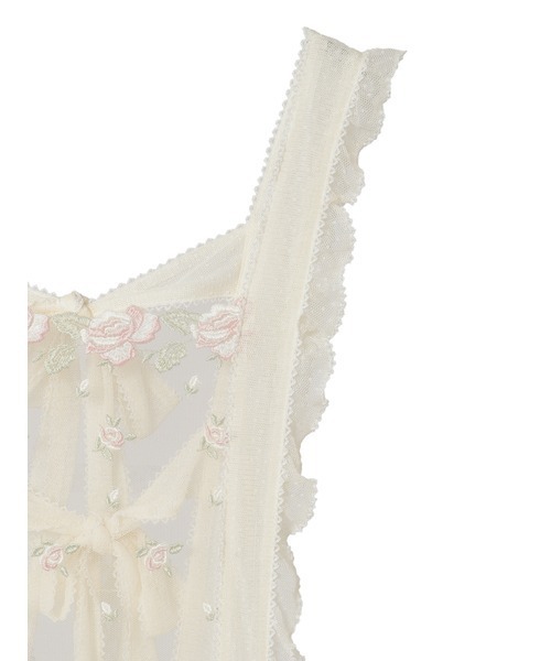 ローズレース使いタブリエ（その他トップス）｜PINK HOUSE（ピンク