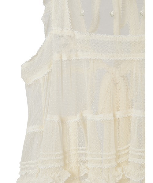 ローズレース使いタブリエ（その他トップス）｜PINK HOUSE（ピンク