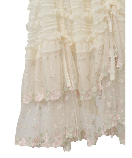 ローズレース使いタブリエ（その他トップス）｜PINK HOUSE（ピンク