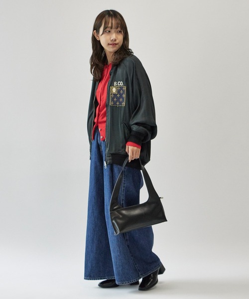 REMI RELIEF/レミレリーフ レーヨンツイルスカジャン（スカジャン