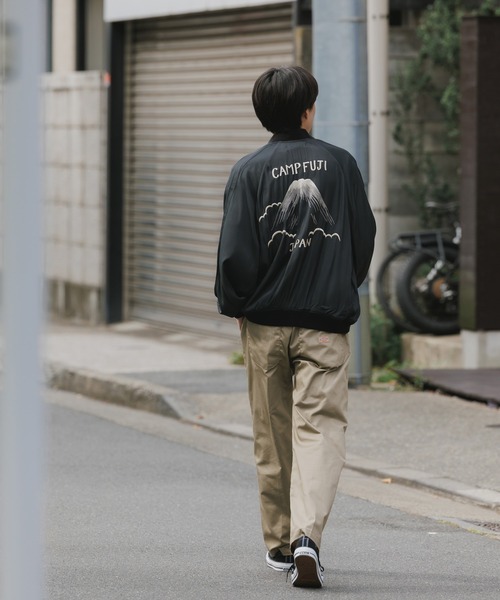 REMI RELIEF/レミレリーフ レーヨンツイルスカジャン（スカジャン