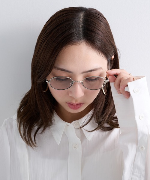 NOEYEDIA】オーバルレンズサングラス NE-454（サングラス）｜NOEYEDIA