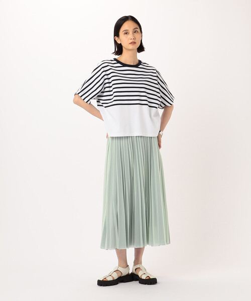 COMME CA（コムサ）の「【リバーシブル】ソフトチュール×オーガンジートリコット広幅 スカート（スカート・レディース・チャコール/ピンク/ライトグレー・9号/11号）」の22枚目の写真