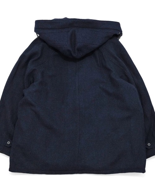 my beautiful landlet（マイビューティフルランドレット）の「【my beautiful landlet】 BISHU WOOL OVERSIZED HOOD BLOUSON（ミリタリージャケット・メンズ・ブラック/グレー/チャコールグレー/ネイビー・0/1）」の21枚目の写真