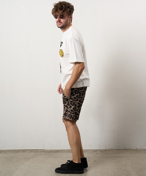 STUD MUFFIN(スタッドマフィン)の「mt10081-TCパイル アンカーロープ刺繍スマイルパフパッチオーバーサイズSSシャツ Tシャツ(614-02880)(Tシャツ/カットソー・メンズ・ホワイト/ブラック/ミックスグレー・2/3/4)」の17枚目の写真