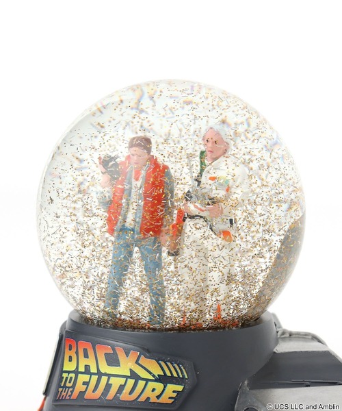 バックトゥザフューチャー　スノードーム　nikoand niko and ｜【バック・トゥ・ザ・フューチャー】コラボ スノー