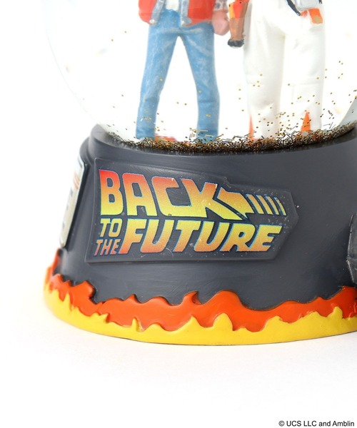 バック・トゥ・ザ・フューチャー】コラボ スノードーム（インテリア