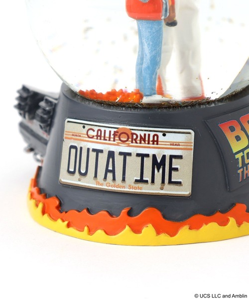 バック・トゥ・ザ・フューチャー】コラボ スノードーム（インテリア