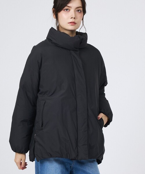 NANGA(ナンガ)の「【NANGA / ナンガ】STAND COLLAR DOWN JACKET / スタンドカラーダウンジャケット(ダウンジャケット/コート・レディース・ブラック/ベージュ/ホワイト/ライトブルー/ブラウン・M)」の2枚目の写真
