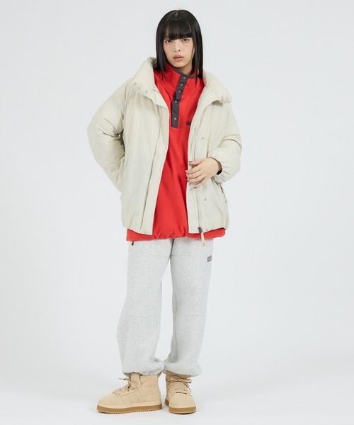 NANGA(ナンガ)の「【NANGA / ナンガ】STAND COLLAR DOWN JACKET / スタンドカラーダウンジャケット(ダウンジャケット/コート・レディース・ブラック/ベージュ/ホワイト/ライトブルー/ブラウン・M)」の6枚目の写真