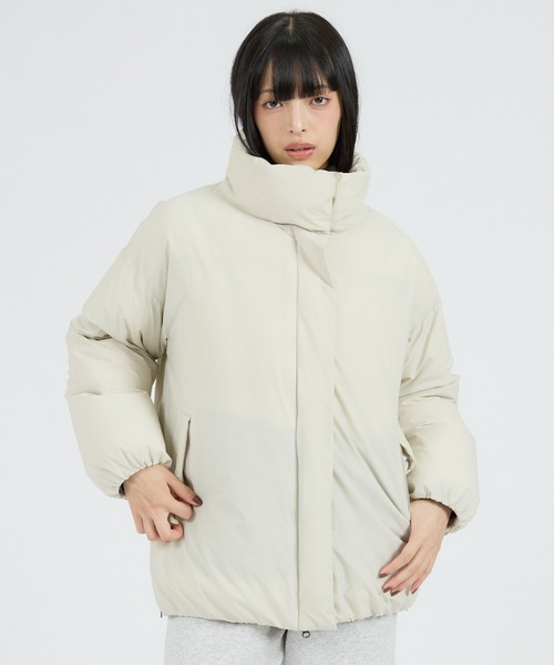 NANGA(ナンガ)の「【NANGA / ナンガ】STAND COLLAR DOWN JACKET / スタンドカラーダウンジャケット(ダウンジャケット/コート・レディース・ブラック/ベージュ/ホワイト/ライトブルー/ブラウン・M)」の10枚目の写真