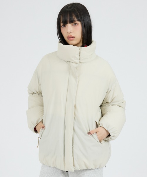 NANGA(ナンガ)の「【NANGA / ナンガ】STAND COLLAR DOWN JACKET / スタンドカラーダウンジャケット(ダウンジャケット/コート・レディース・ブラック/ベージュ/ホワイト/ライトブルー/ブラウン・M)」の11枚目の写真