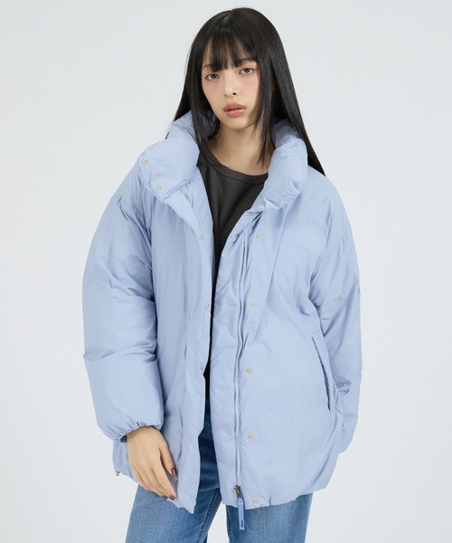 NANGA(ナンガ)の「【NANGA / ナンガ】STAND COLLAR DOWN JACKET / スタンドカラーダウンジャケット(ダウンジャケット/コート・レディース・ブラック/ベージュ/ホワイト/ライトブルー/ブラウン・M)」の17枚目の写真