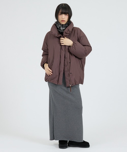 NANGA(ナンガ)の「【NANGA / ナンガ】STAND COLLAR DOWN JACKET / スタンドカラーダウンジャケット(ダウンジャケット/コート・レディース・ブラック/ベージュ/ホワイト/ライトブルー/ブラウン・M)」の20枚目の写真