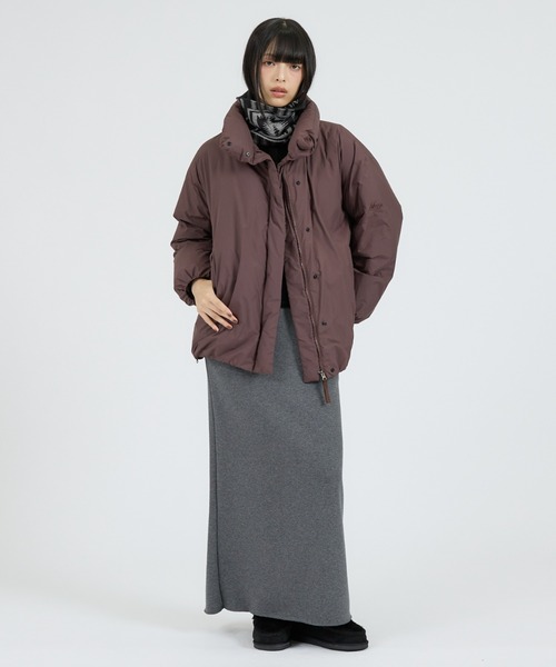 NANGA(ナンガ)の「【NANGA / ナンガ】STAND COLLAR DOWN JACKET / スタンドカラーダウンジャケット(ダウンジャケット/コート・レディース・ブラック/ベージュ/ホワイト/ライトブルー/ブラウン・M)」の21枚目の写真