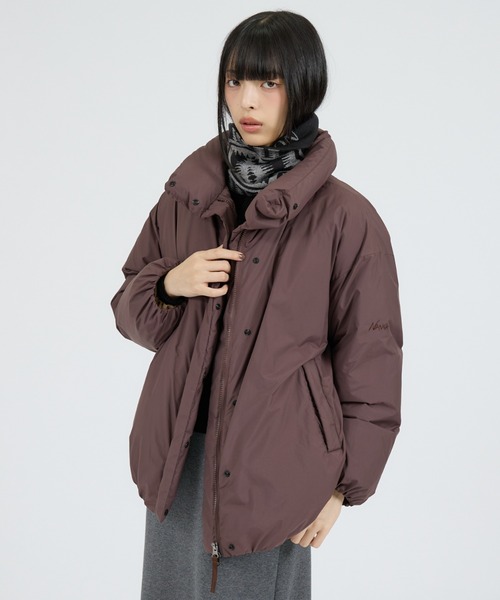 NANGA(ナンガ)の「【NANGA / ナンガ】STAND COLLAR DOWN JACKET / スタンドカラーダウンジャケット(ダウンジャケット/コート・レディース・ブラック/ベージュ/ホワイト/ライトブルー/ブラウン・M)」の22枚目の写真