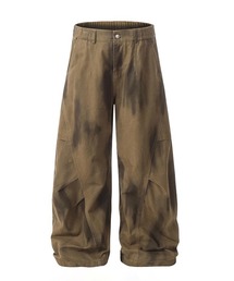 WESTBOY（ウエストボーイ）の「ルーズシルエット カーブデニムパンツ WO25W3PT03【WB ORIGINALS】【2025AW】（デニムパンツ）」