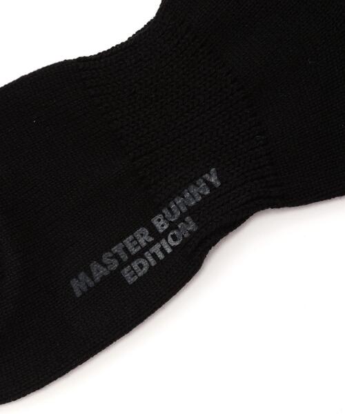 MASTER BUNNY EDITION（マスターバニーエディション）の「【MASTER BUNNY EDITION】ルーズミドルソックス (LADIES)（ソックス/靴下・レディース・ブラック/グレー/ホワイト・FREE）」の5枚目の写真
