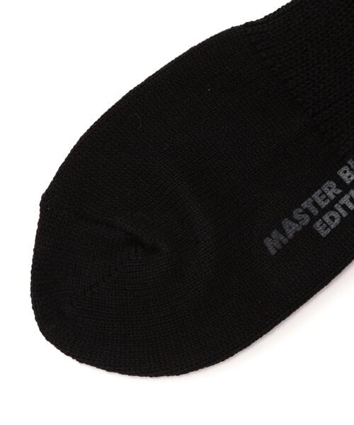 MASTER BUNNY EDITION（マスターバニーエディション）の「【MASTER BUNNY EDITION】ルーズミドルソックス (LADIES)（ソックス/靴下・レディース・ブラック/グレー/ホワイト・FREE）」の4枚目の写真